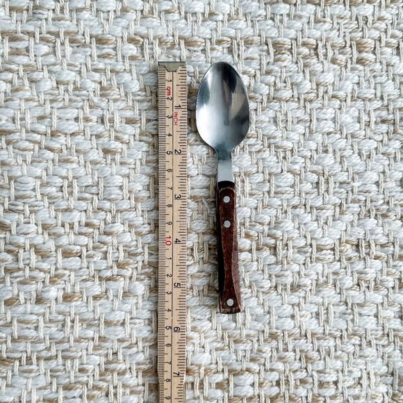 Vintage Wood‑Handle Flatware Set (6 Pc) Japan—Forks & Spoons - Picture 6 of 6